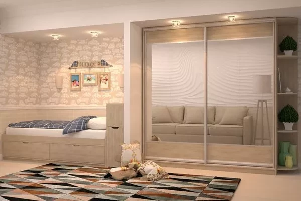 Шкаф-купе Юлия 2400 Лофт