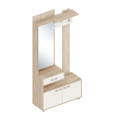 Вешалка с зеркалом Граф