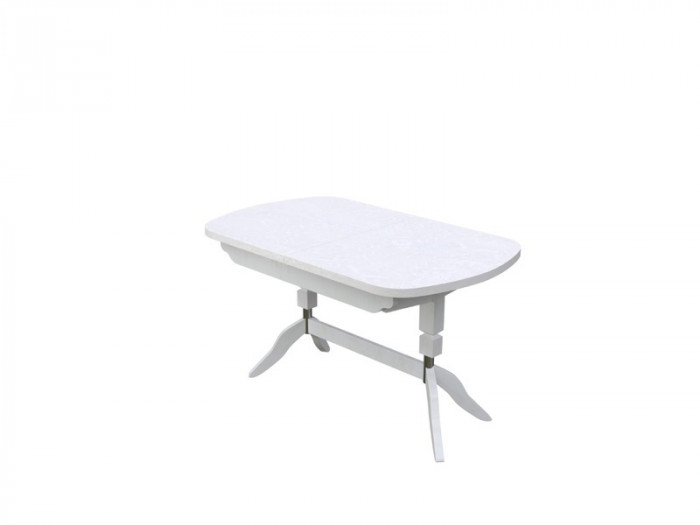 Стол обеденный подстолье белое Вектор-4