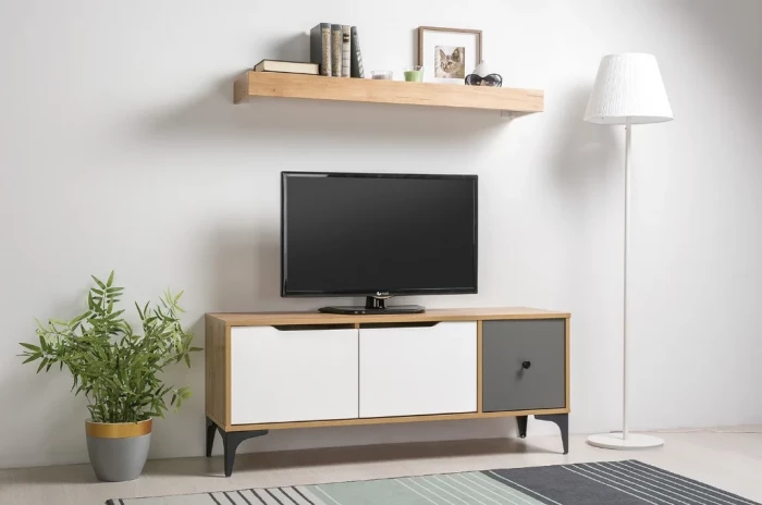 Тумба под ТВ 13.270.01 Вайс