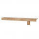Полка навесная АН-02 1620 Прима (Бетон пайн светлый)