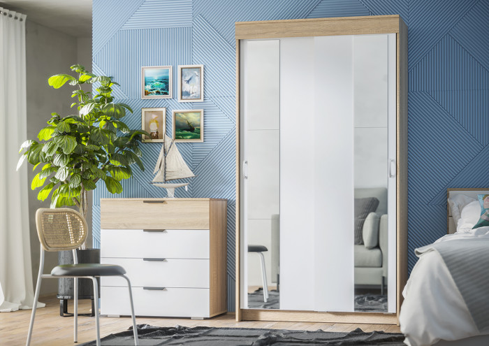 Зеркало для шкафа Бассо 1,0 м