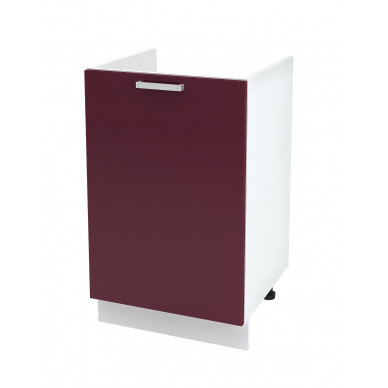 Шкаф нижний 500 под мойку Бетон 