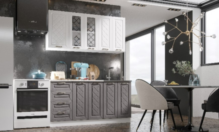 Кухонный гарнитур Агава 1,6 со столешницей