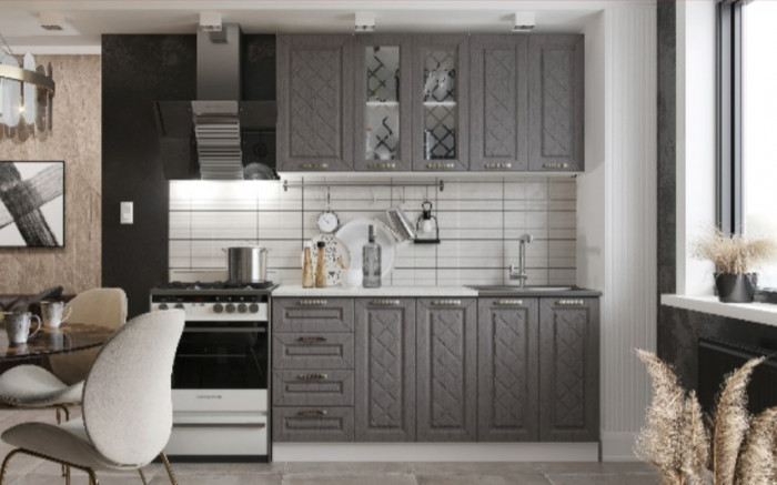 Кухонный гарнитур Агава 1,6 со столешницей