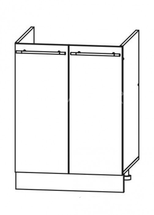 Шкаф нижний 600 мойка Империя