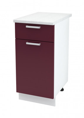 Шкаф нижний 400 с 1 ящиком Мария