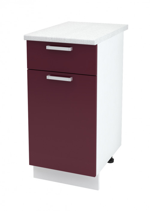 Шкаф нижний 400 с 1 ящиком Мария