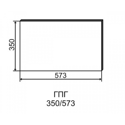 Фасад торцевой глубокий Скала