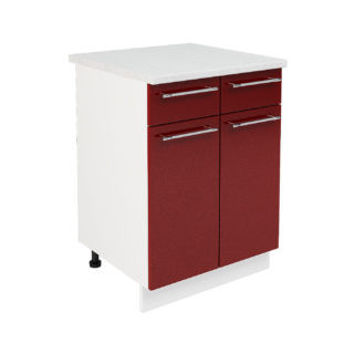 Шкаф нижний 600 с 2 ящ. и ств. Кельн