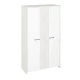 Шкаф 1200 Дублин (Дуб крафт белый, Дуб крафт белый / Белый)