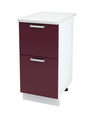 Шкаф нижний 400 с 2 ящиками Мария