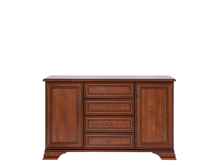 Тумба KENTAKI S132-KOM2D4S c 2 распашными дверьми и 4 выдвижными ящиками