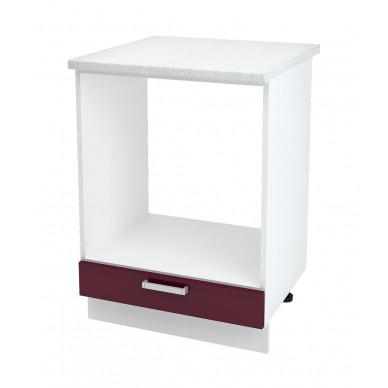 Шкаф нижний 600 под духовку Бетон