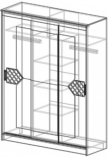 Шкаф-купе Николь 3
