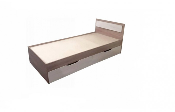 Кровать 900 с ящиками Гармония Стендмебель