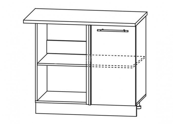 Шкаф нижний 1000 угловой Империя
