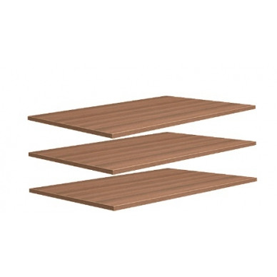 Комплект полок (3 шт) для шкафа 4 дв Серенто 