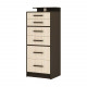Комод Высокий Фудзи (Венге, Дуб молочный)