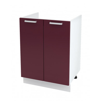 Шкаф нижний 600 под мойку Бетон 