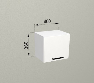 Шкаф навесной 400 горизонтальный Санвут