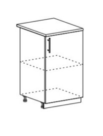 Шкаф нижний 500 Ксения