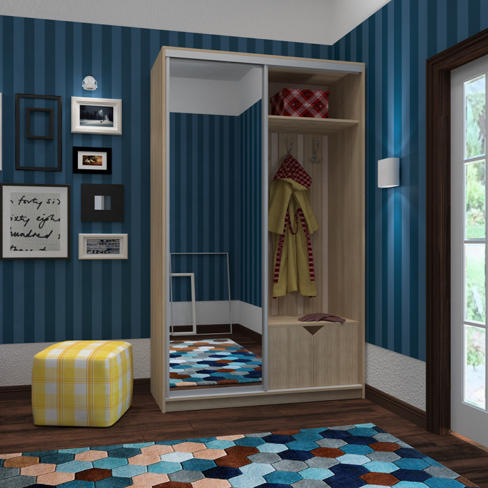 Шкаф-купе Ирина 1100 Лофт