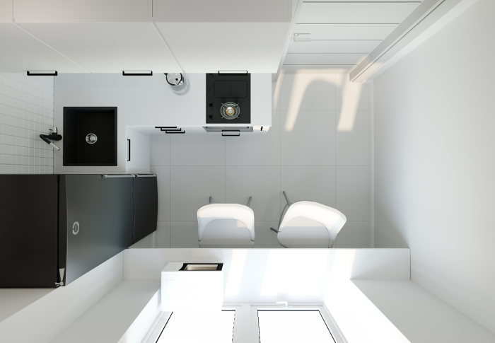 Кухонный гарнитур угловой Шампань-1800х1000 (стол. 26 мм)