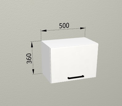Шкаф навесной 500 горизонтальный Санвут