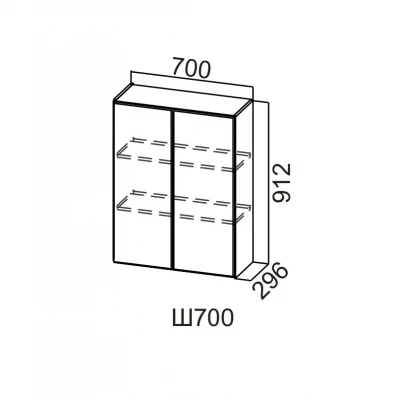 Шкаф навесной 700/912 Модус СВ
