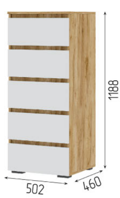 Комод КМ-03 502 Хелен