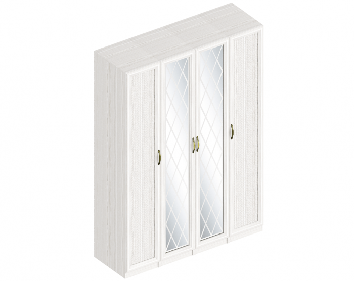 Шкаф 4-х створчатый СА-01 Александрия