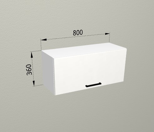Шкаф навесной 800 горизонтальный Санвут