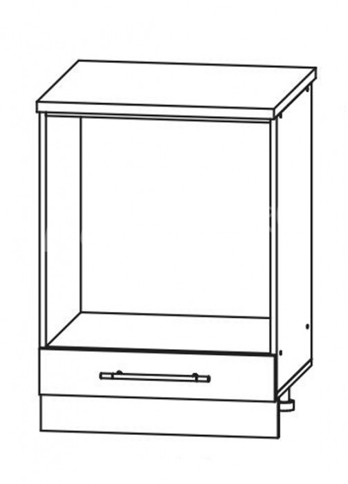 Шкаф нижний 600 под духовой шкаф Империя