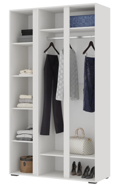 Шкаф 3х створчатый с зеркалом ШК-02 Хелен