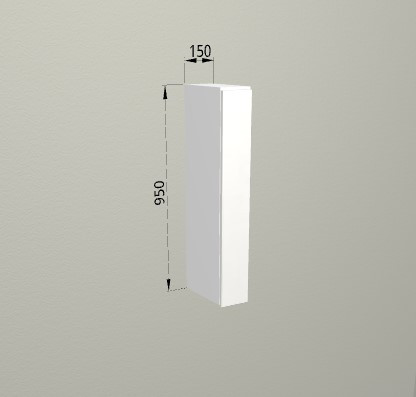 Шкаф навесной 150/950 Санвут
