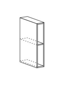 Шкаф верхний 150/920 открытый Ксения