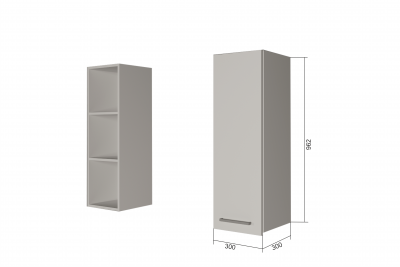 Шкаф навесной 300/950 Санвут