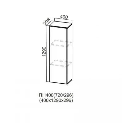Пенал-надстройка 400/720 (296) Грейвуд СВ