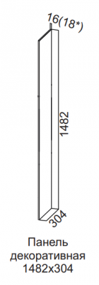 Панель декоративная 1482х304 Бостон