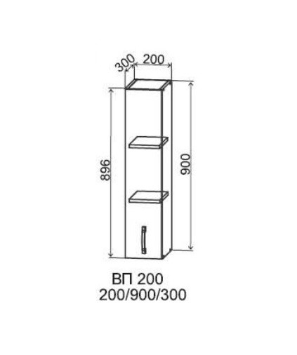 Шкаф верхний 200/900 Арка