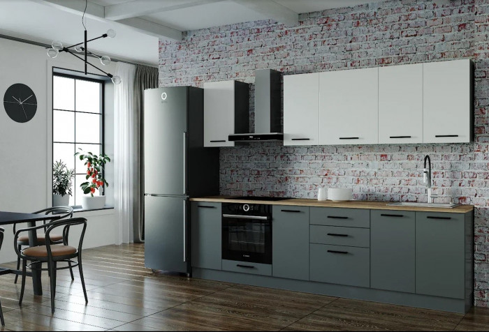 Кухонный гарнитур Вегас 2800 мм (стол. 26 мм)