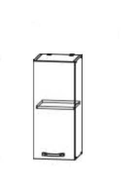 Шкаф верхний закрытый 200 Ройс