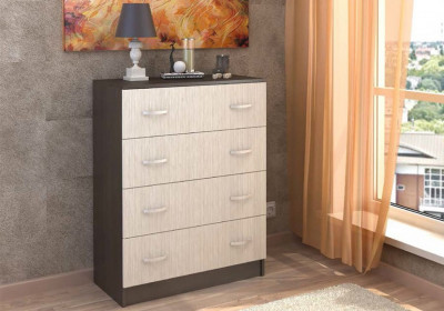 Комод 4 ящика высокий Басса Стендмебель
