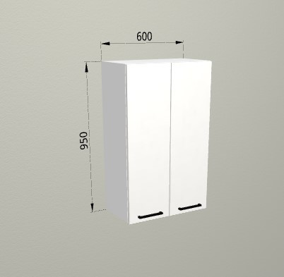 Шкаф навесной 600/950 Санвут