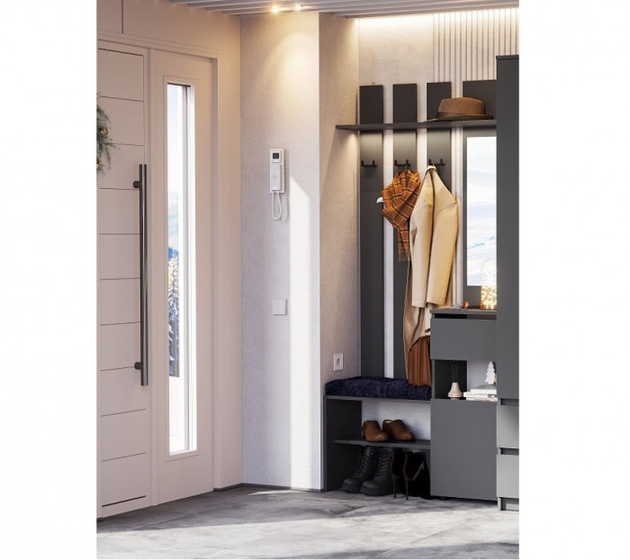 Вешалка с зеркалом Денвер