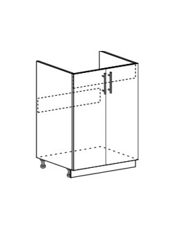 Шкаф нижний 600 под мойку Модена 