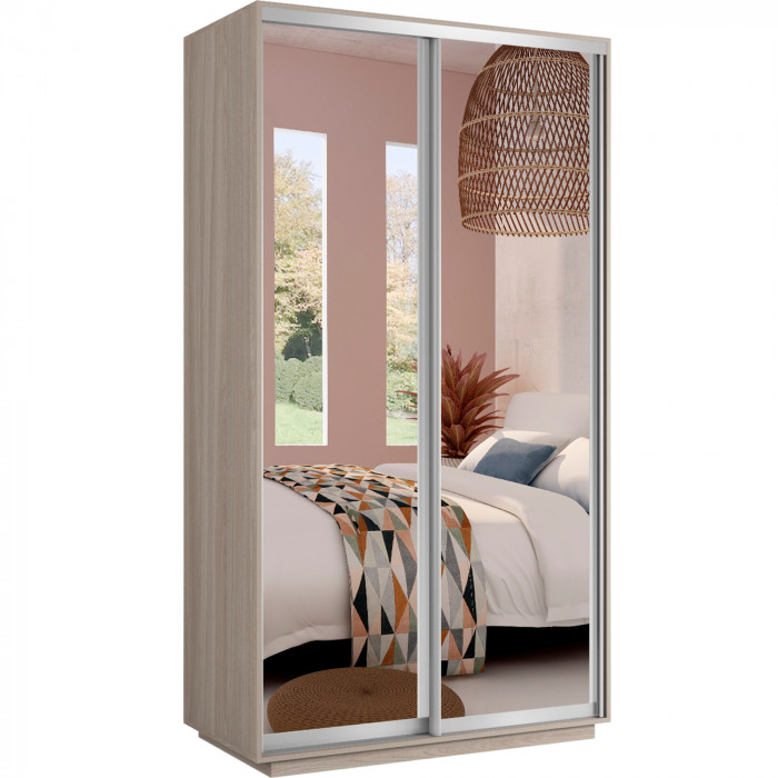 Шкаф-купе Хит 2 зеркала Экспресс Е1