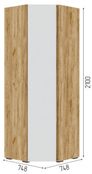 Шкаф угловой ШК-04 Хелен