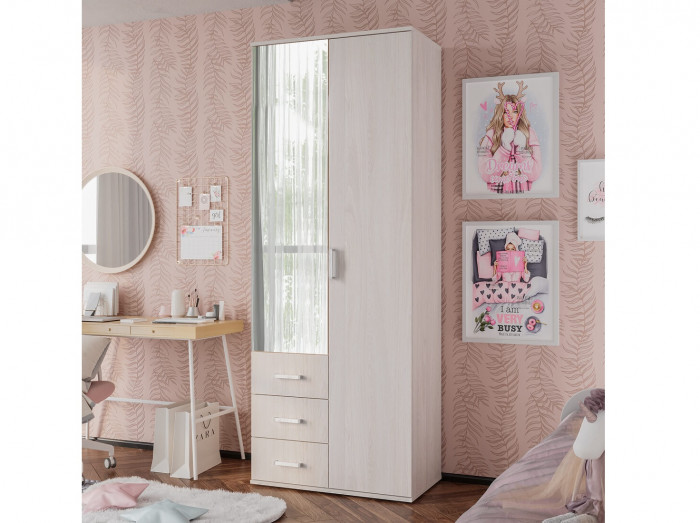 Шкаф двустворчатый Белла